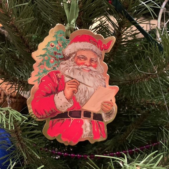 Card stock Santa ornament - Picture 1 of 5